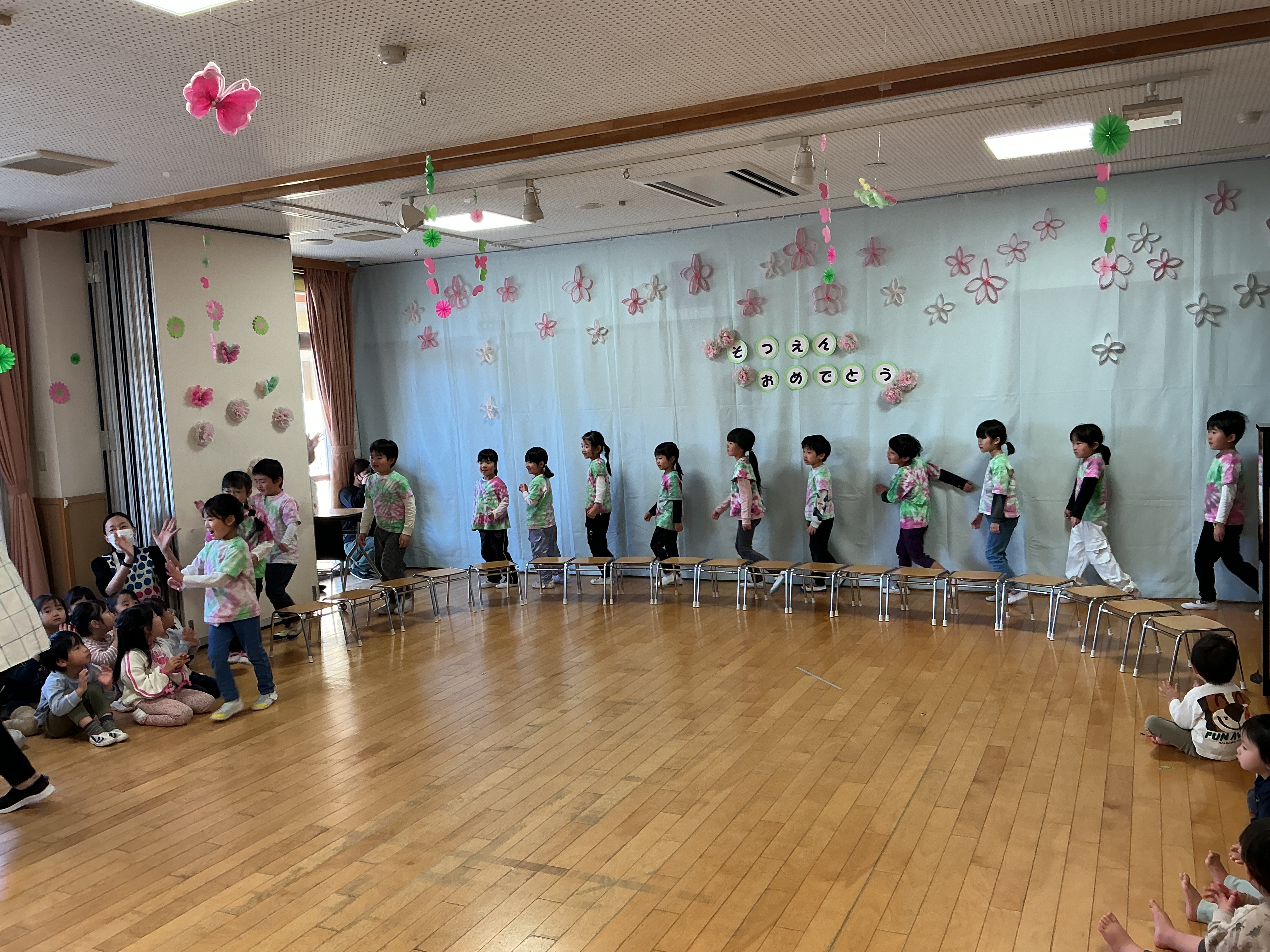 🌸卒園を祝う会🎒